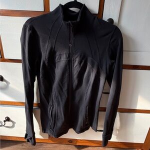 Black Full-Zip Athletic Jacket lululemon define